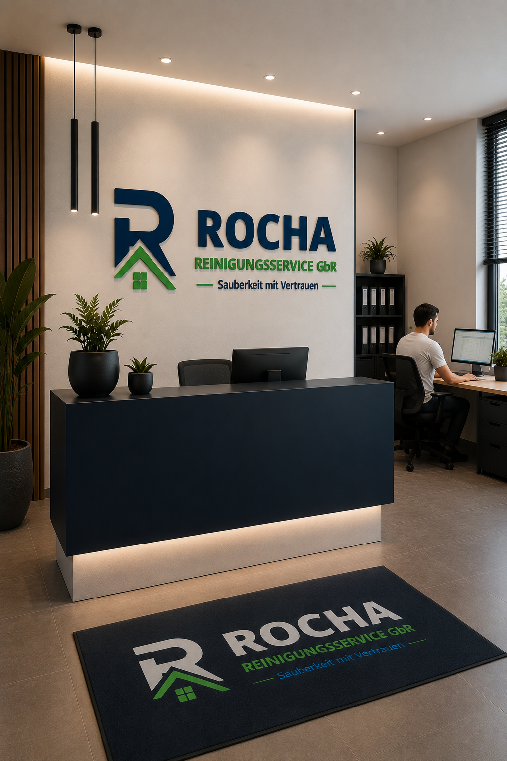 Rocha Reinigungsservice Büro Eingang
